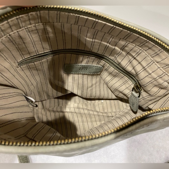 Frye Fern Green Leather Melissa Small Hobo - Picture 11 of 11